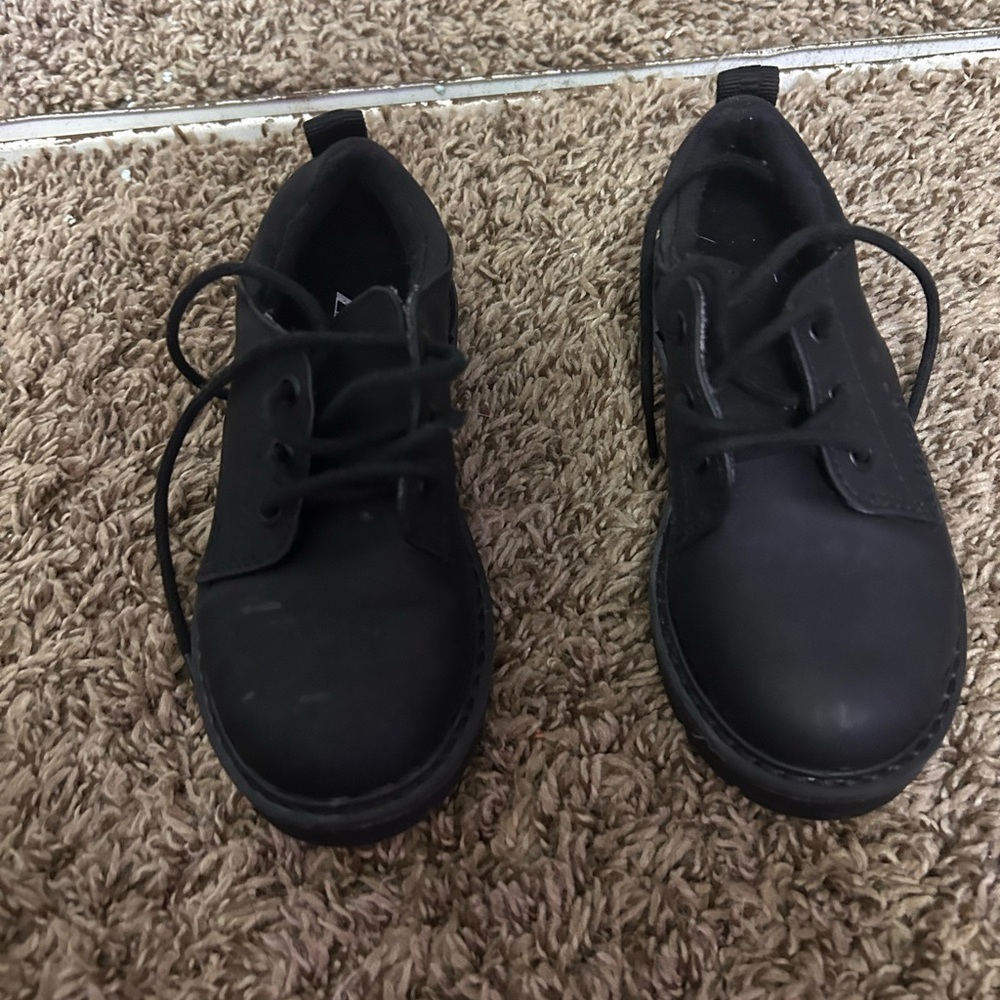 Classic Black Kids Shoes